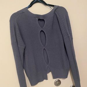 Blue Hippie Rose sweater size Large